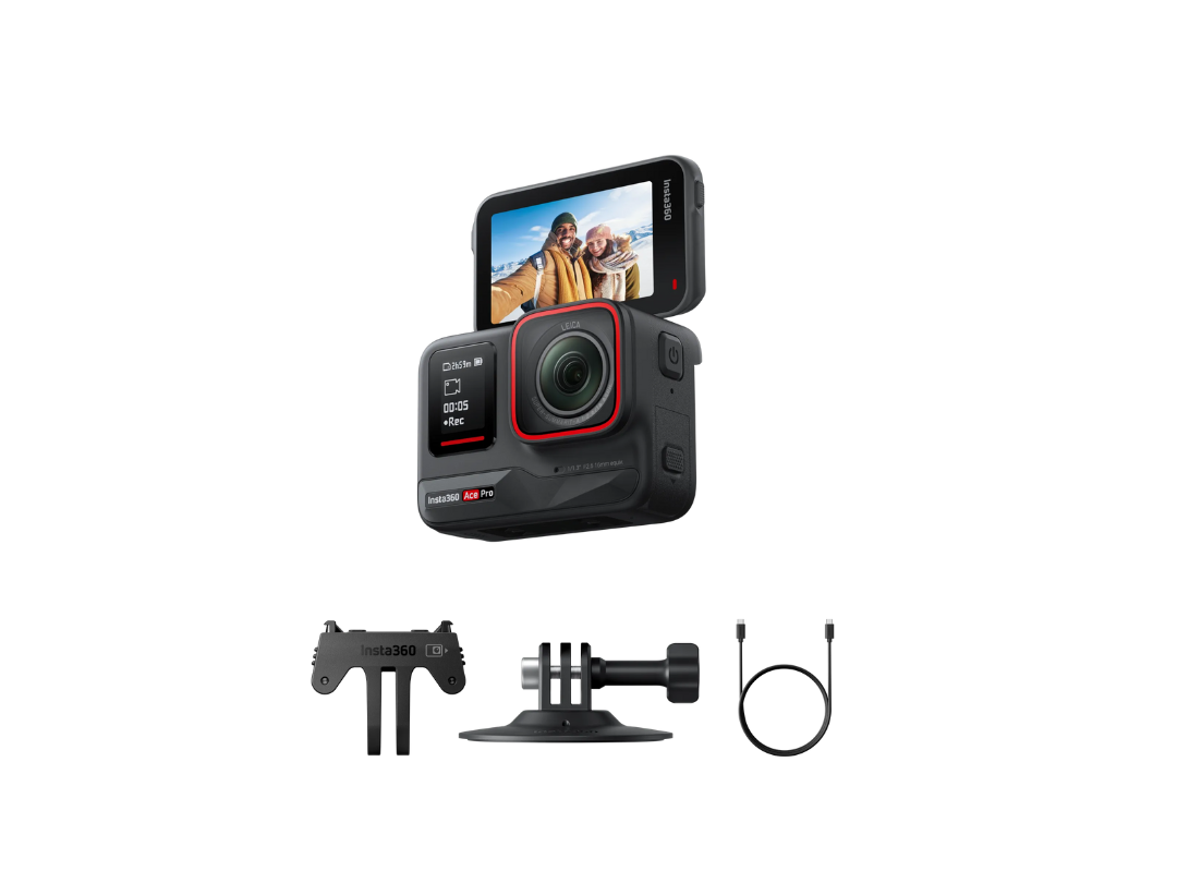 كاميرا أكشن Insta360 Ace Pro - لون أسود  كاميرا أكشن Insta360 Ace Pro - لون أسود